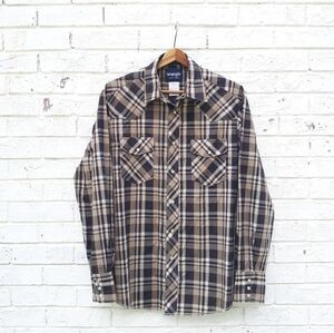 Vintage Wrangler Pearl Snap Shirt Western